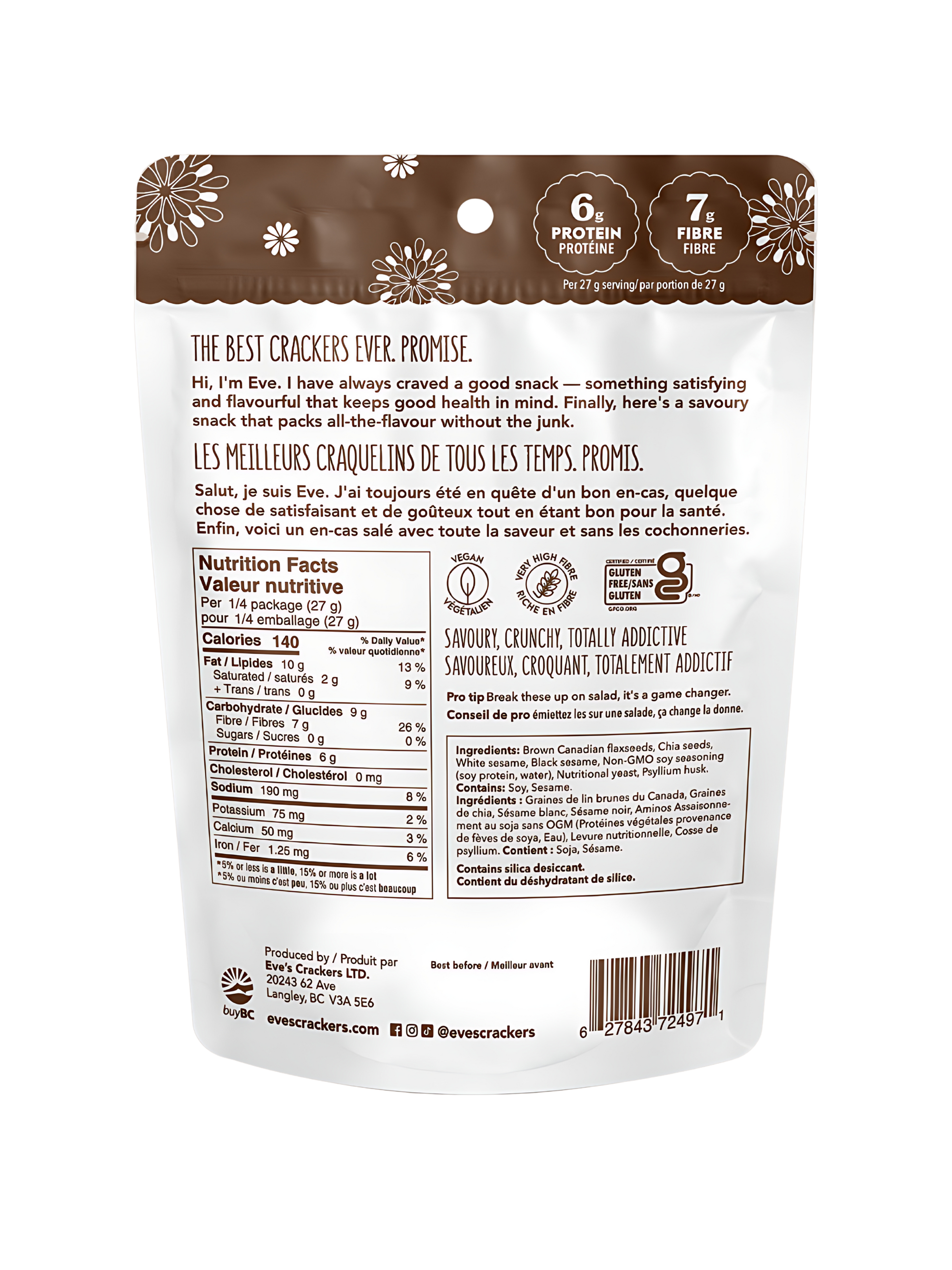 Black Sesame Case of 12 Bags